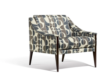 DEZZA 24 - Fabric armchair with armrests by Poltrona Frau - view 2